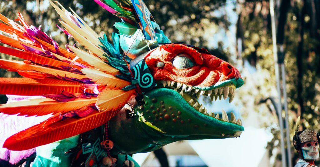 青龍・白龍・金龍がそれぞれ異なるエネルギーを放ちながら描かれたスピリチュアルアート