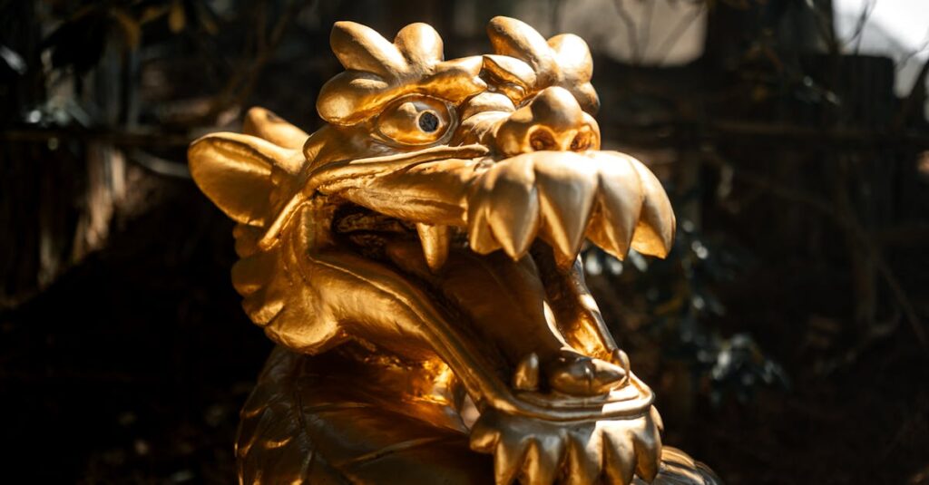 龍神様とのご縁とは何かを象徴する、神秘的な光と龍のエネルギーが交差する幻想的なイメージ。