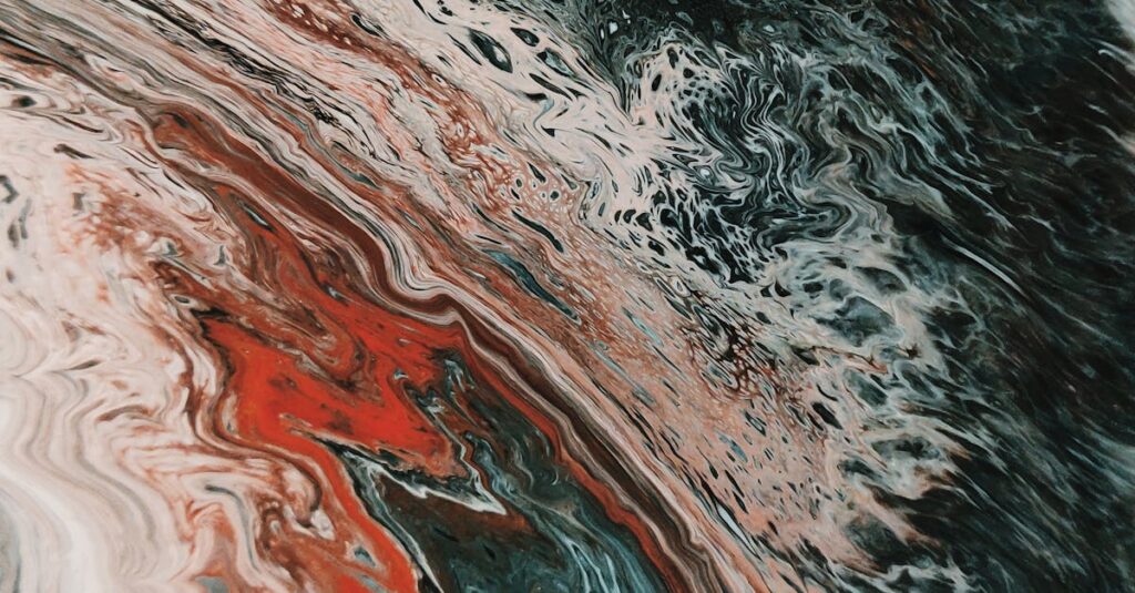 龍神の絵の前で感謝を込めて祈り、浄化と願いを届ける神聖な空間のアート