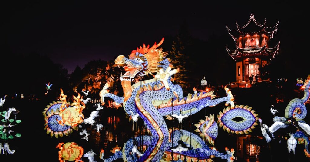 龍神様が喜ぶ人の生き方と日々の習慣を象徴する、自然と調和する人と光の龍が共鳴する幻想的なイメージ。