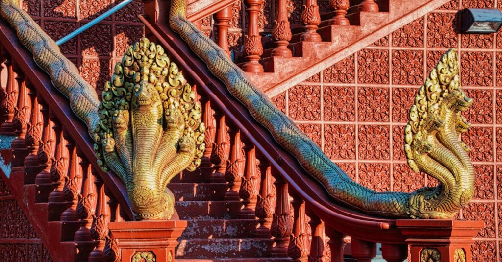 龍神の守護タイプに合わせたブレスレットを選ぶ様子を象徴する神秘的なアート